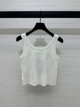 MIU 25S 3D RHINESTONE TANK TOP 264255